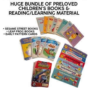 Lot Of Children's Learning/Educational & Reading Books